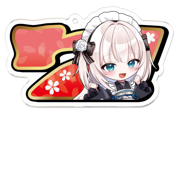 アクリルキーホルダー - 70 x 70 (mm)