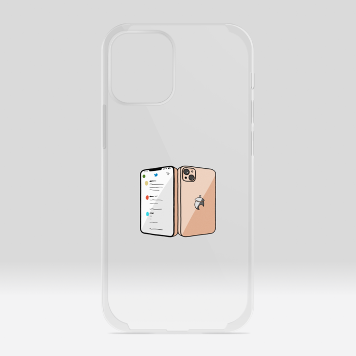 クリアiPhoneケース - iPhone12 mini