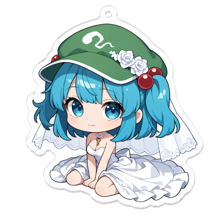 アクリルキーホルダー - 70 x 70 (mm)(キャラのみ)