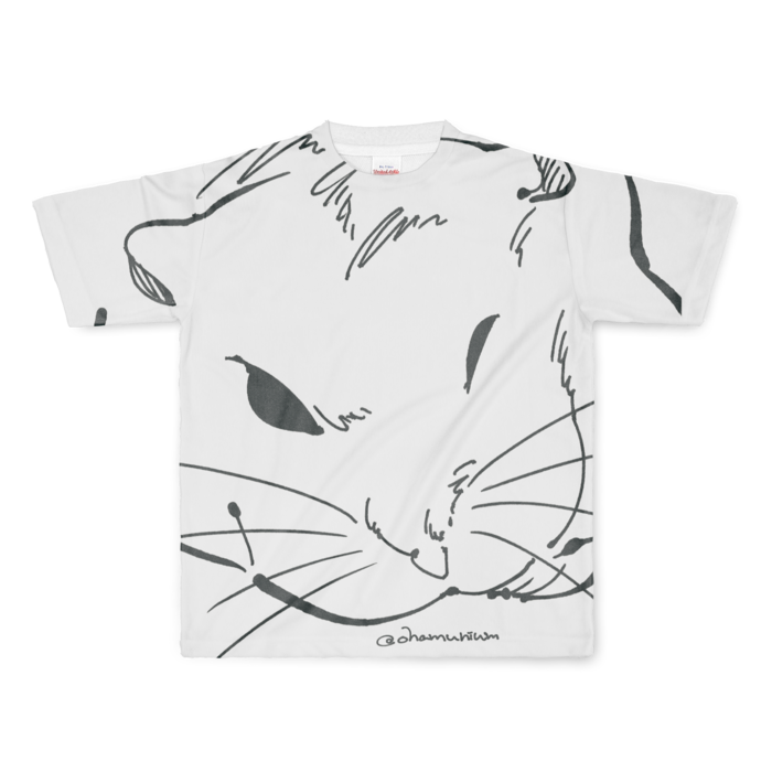 フルグラフィックTシャツ - L - 正面印刷のみ