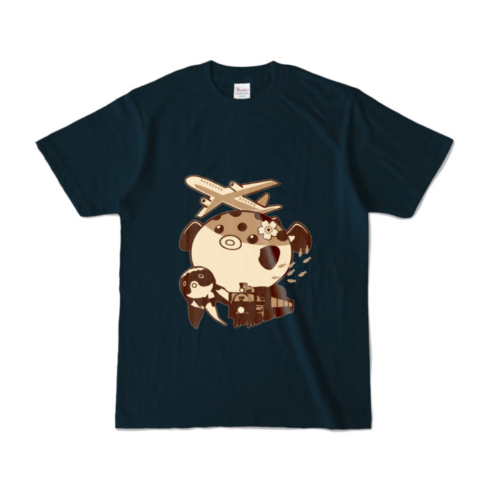 カラーTシャツ - S - ネイビー (濃色)