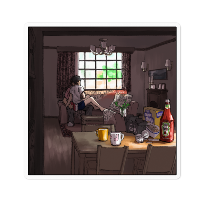 ステッカー - 100 x 100 (mm)