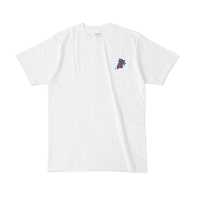 ねこTシャツ - L - 白(3)