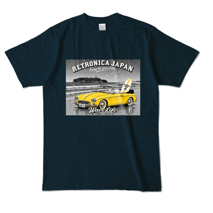 カラーTシャツ - L - ネイビー (濃色)