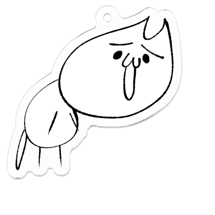 アクリルキーホルダー - 50 x 50 (mm)