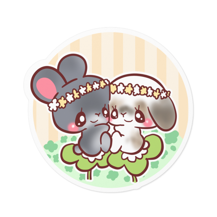 ステッカー - 100 x 100 (mm)