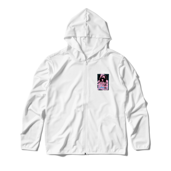 ジップパーカー - M - ホワイト