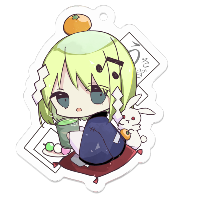 アクリルキーホルダー - 50 x 50 (mm)