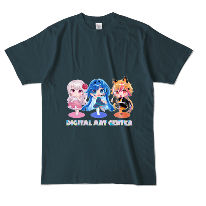 カラーTシャツ - L - デニム (濃色)