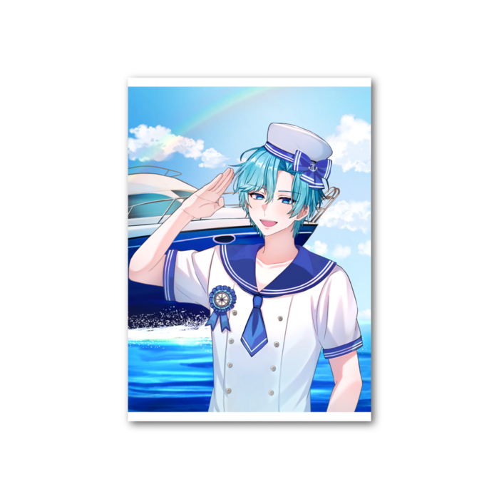 フォト風カード - 縦 - 片面