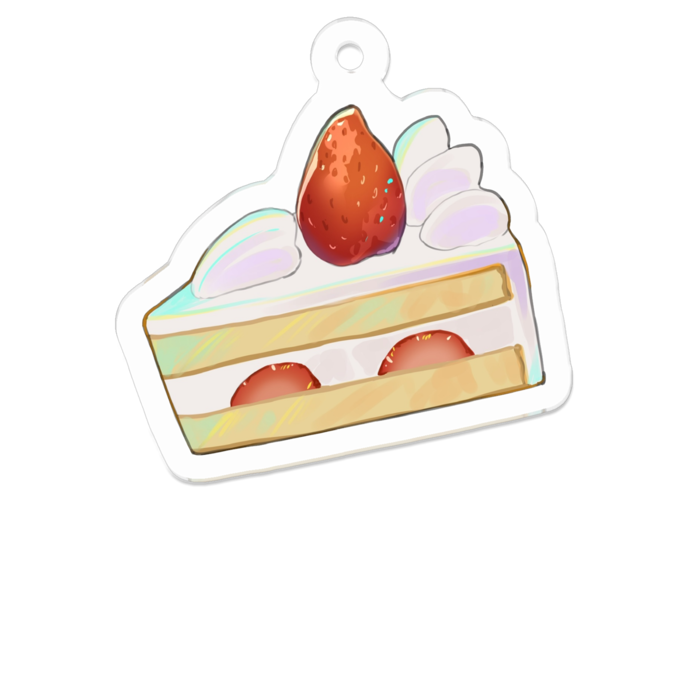 アクリルキーホルダー - 50 x 50 (mm)