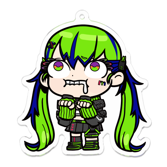 アクリルキーホルダー - 70 x 70 (mm)