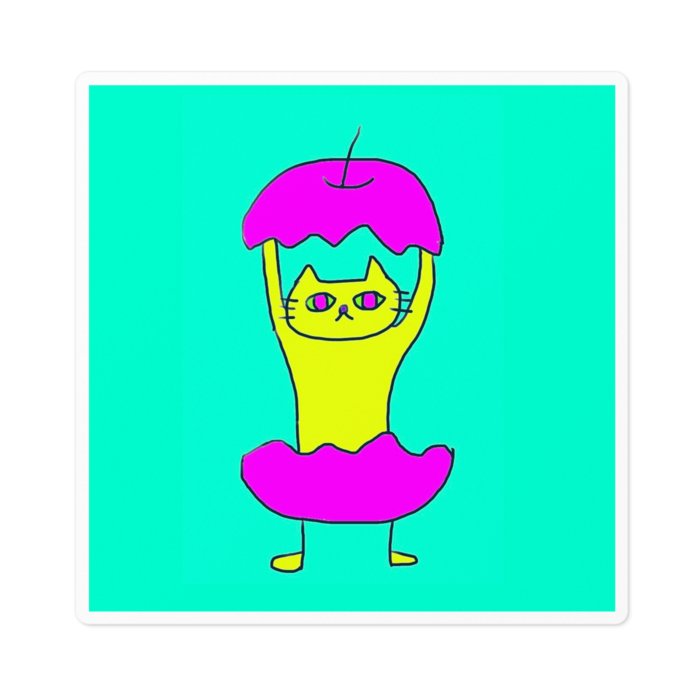 ステッカー - 100 x 100 (mm)