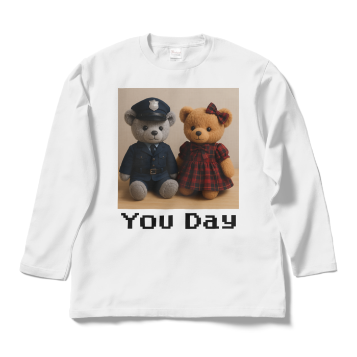 ロングスリーブTシャツ - L - ホワイト