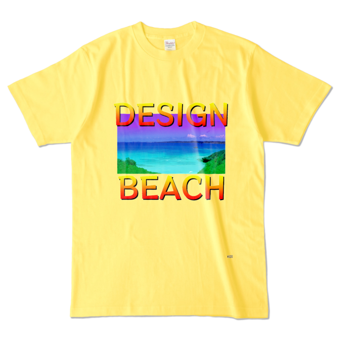 カラーTシャツ - L - イエロー (濃色)