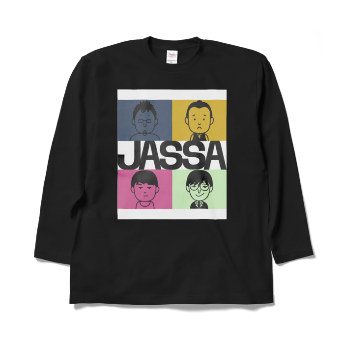 JASSAロングスリーブTシャツブラック - XL - ブラック