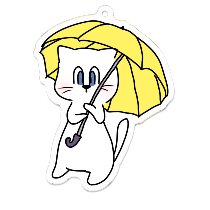 アクリルキーホルダー - 70 x 70 (mm)