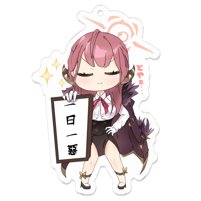 アクリルキーホルダー - 70 x 70 (mm)