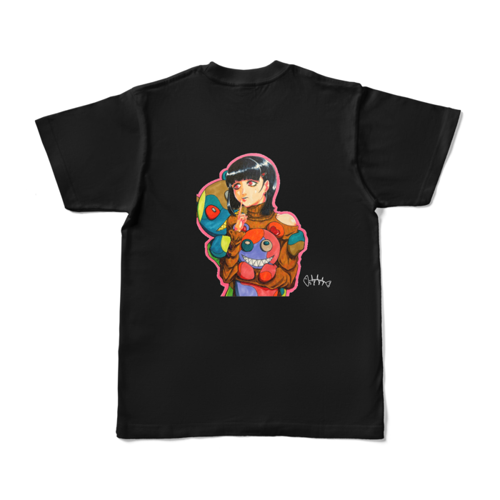 カラーTシャツ - S - ブラック (濃色)