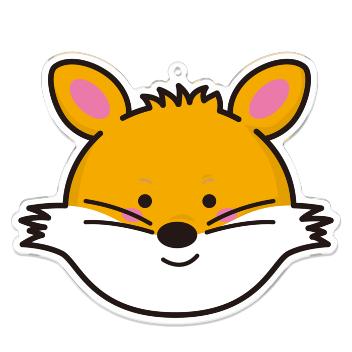 アクリルキーホルダー - 100 x 100 (mm)