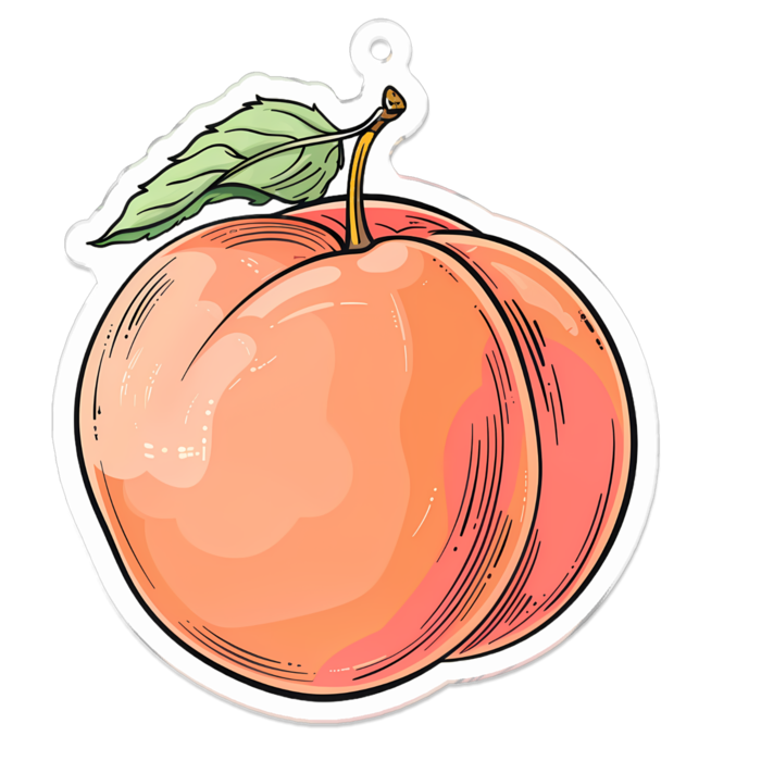 アクリルキーホルダー - 70 x 70 (mm)