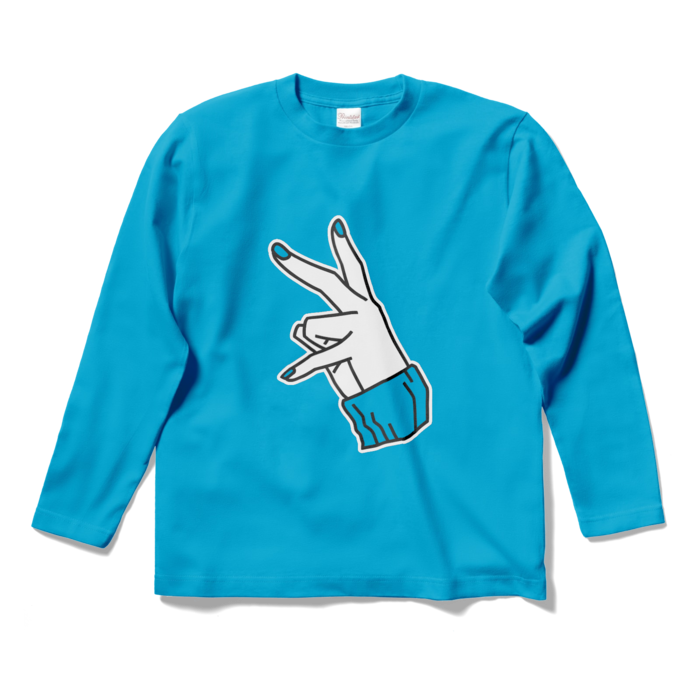 ロングスリーブTシャツ - S - ターコイズ