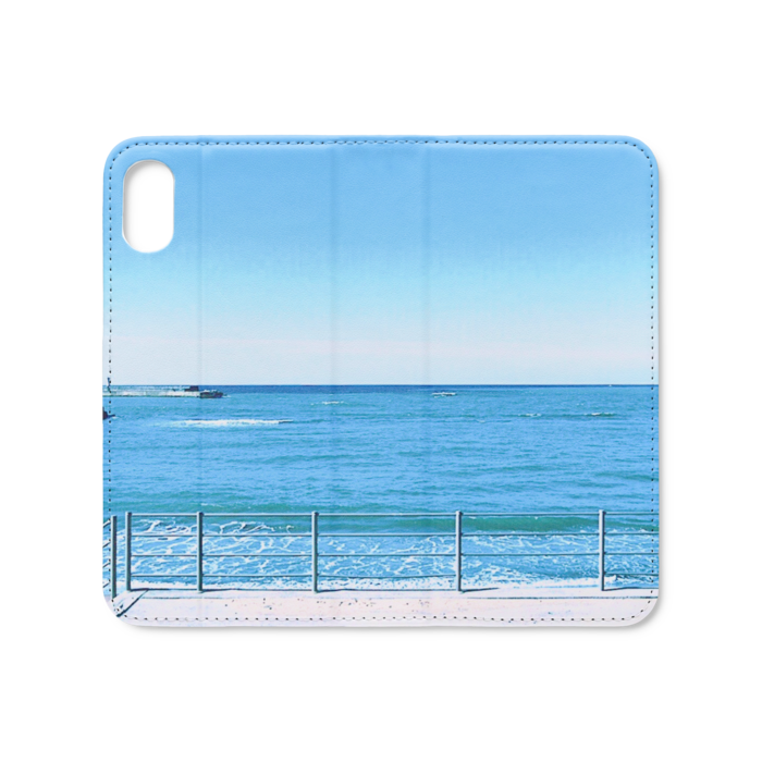 手帳型iPhoneケース（ベルトなし） - iPhone XS / X - ストラップ穴 なし