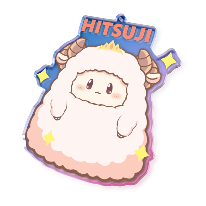 けだま⑤ - 100 × 100mm