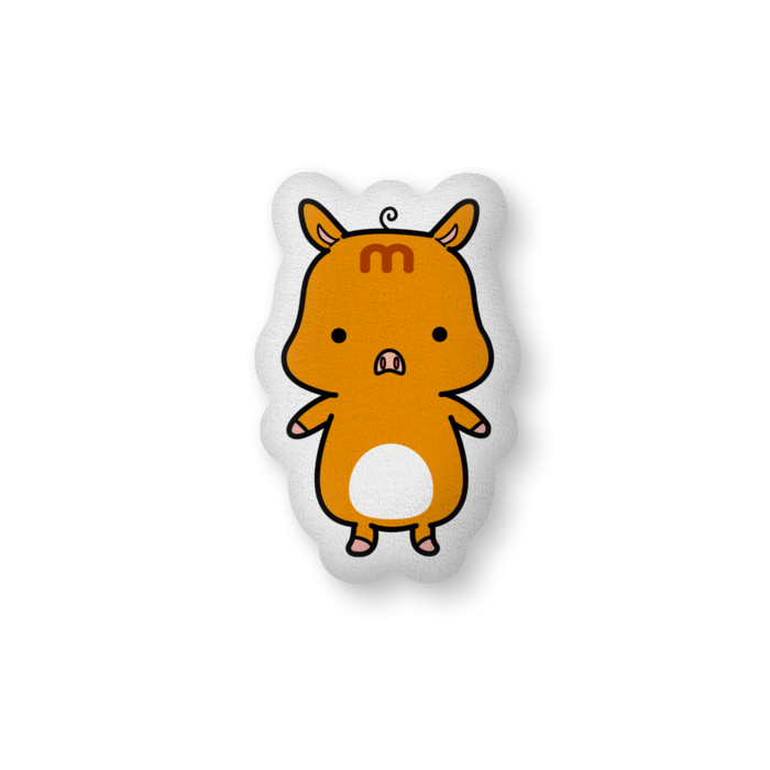 ふかふかクッション - 中(H56×W36cm) - 片面