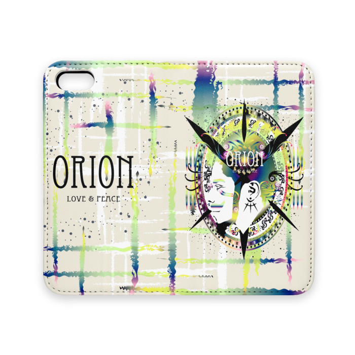 手帳型iPhoneケース（ベルトなし） - iPhone 5 / 5s / SE - ストラップ穴 なし