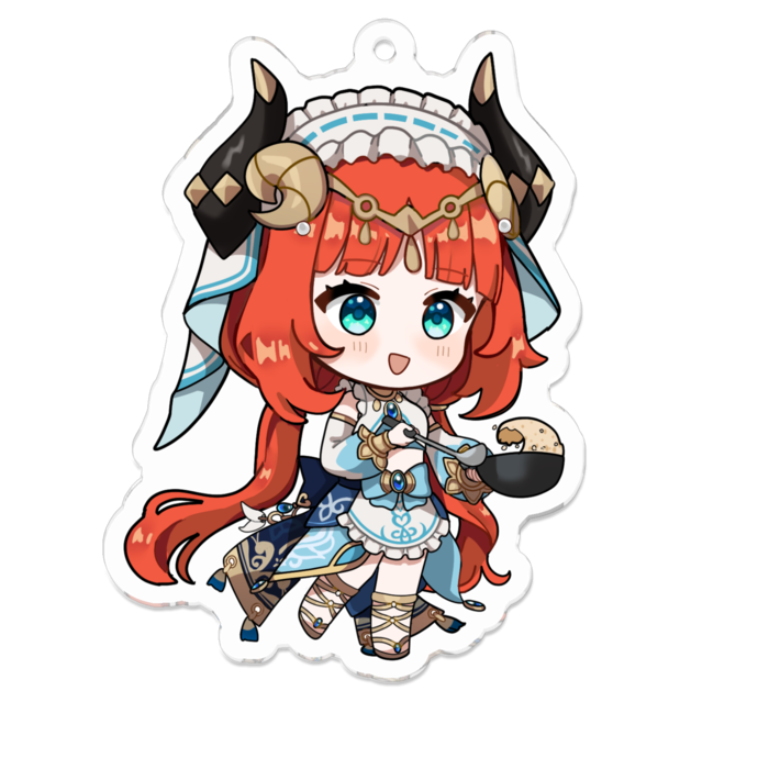 アクリルキーホルダー - 70 x 70 (mm)