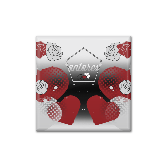 バッジ - スクエア40mm