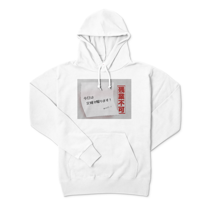 パーカー - L - ホワイト