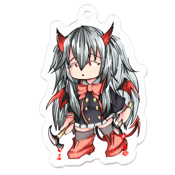 アクリルキーホルダー - 50 x 50 (mm)