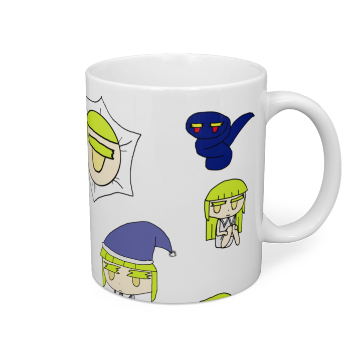 マグカップ - 直径 8 cm / 高さ 9.5 cm