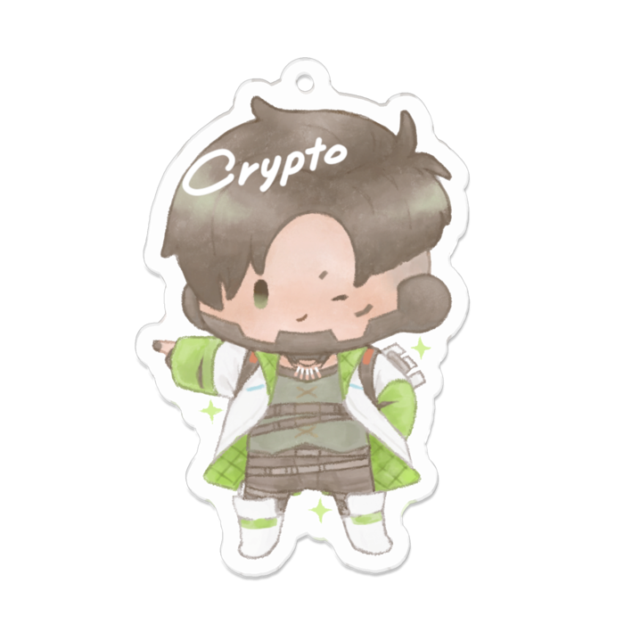 アクリルキーホルダー - 70 x 70 (mm)