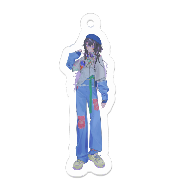 アクリルキーホルダー - 50 x 50 (mm)