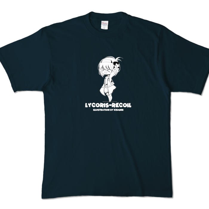 カラーTシャツ - XL - ネイビー (濃色)