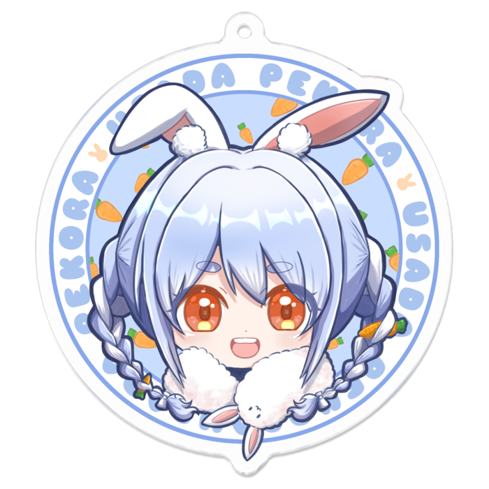 アクリルキーホルダー - 70 x 70 (mm)