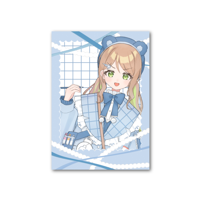 フォト風カード - 縦 - 片面