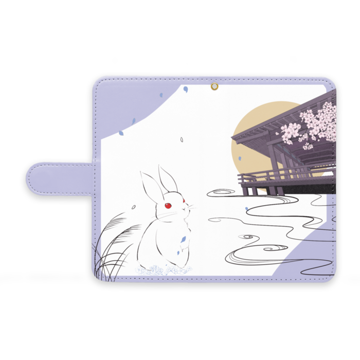 手帳型Androidケース - M - ストラップ穴 あり