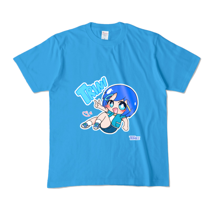 カラーTシャツ - M - ターコイズ (濃色)