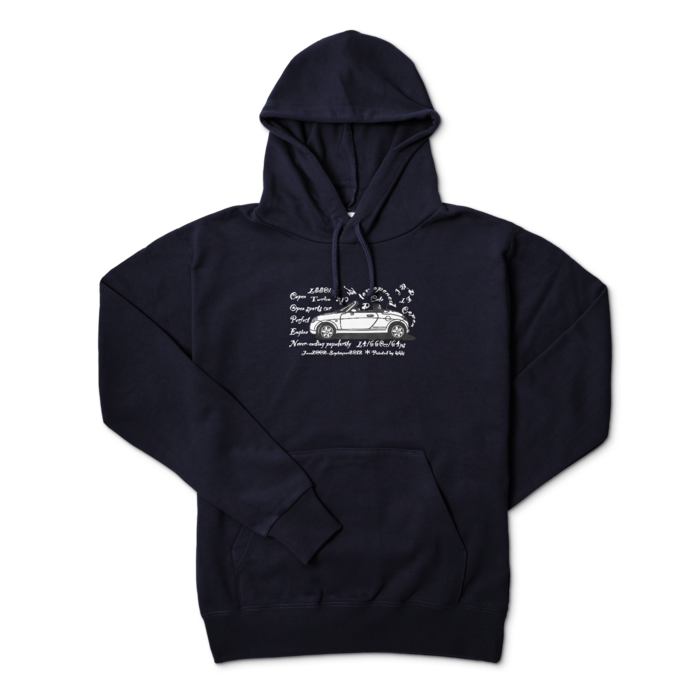 パーカー - L - ネイビー