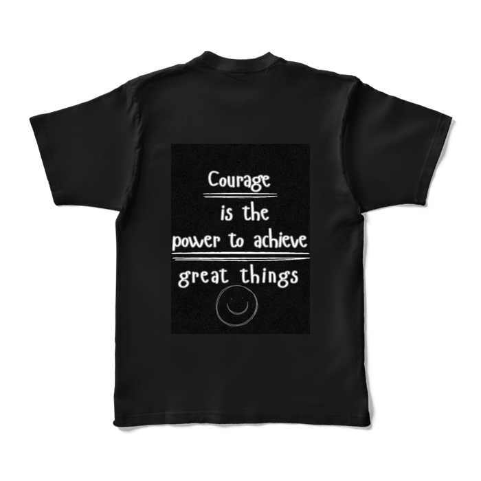 カラーTシャツ - XL - ブラック (濃色)(1)