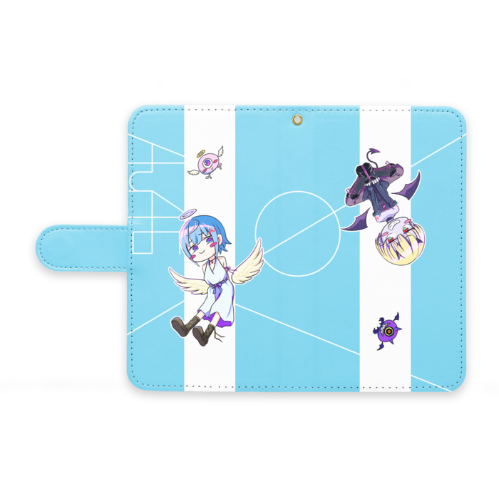 手帳型Androidケース - M - ストラップ穴 あり