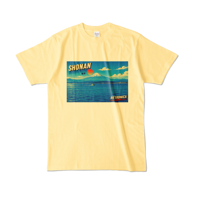 カラーTシャツ - L - ライトイエロー (淡色)