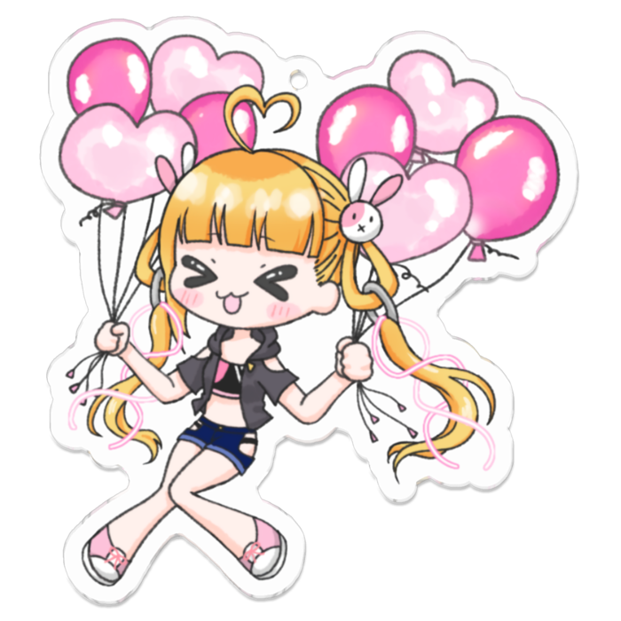 お人形さんべに - 70 x 70 (mm)