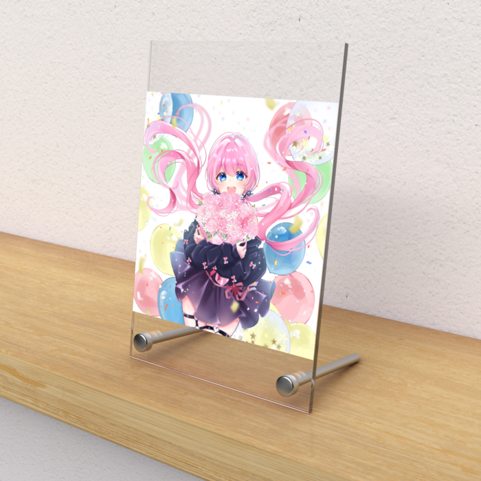 アクリルフォトパネル - 縦100 × 148mm