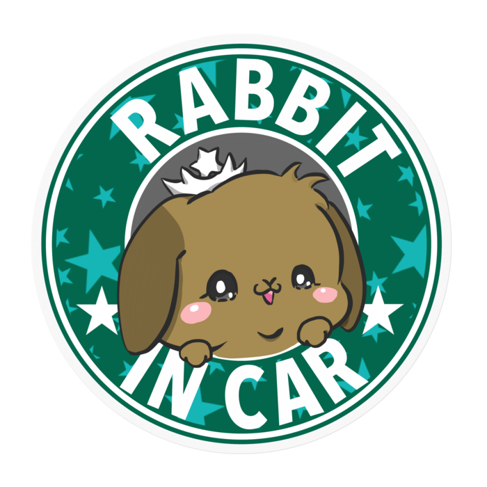 ステッカー - 100 x 100 (mm)