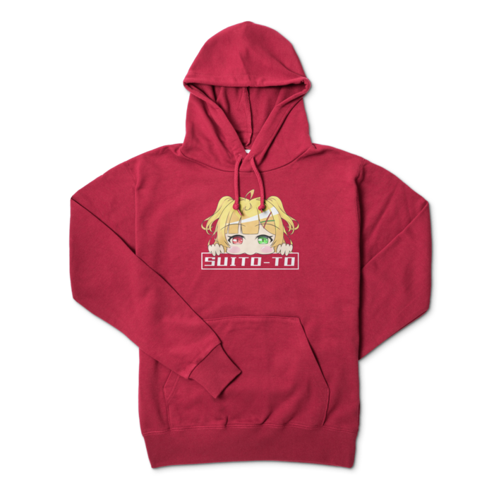 パーカー - L - バーガンディ